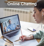 Braided Headphone Splitter for Computer, 3.5mm Female to 2 Dual 3.5mm Male Earphones Port, Mic Y Audio Splitter Cable Compatible with Headset Microphone Gaming Computer Speaker Laptop(35cm / 14in)