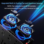 8 Bay Hard Drive RAID Enclosure with Cooling Fan for 2.5/3.5" SATA HDD/SSD with USB A/C 3.0＋eSATA Cable, 3.5 Hard Drive Enclosure Supports 160TB Capacity, 8 RAID Modes, DAS(NO NAS)