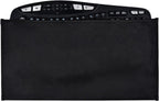 Keyboard Bag Case Sleeve Pouch for Universal Keyboard, Logitech/Razer/Das/Havit/Apple Magic Keyboard Protector, Wireless/Wire Computer/Gaming PC Keyboard Dust Cover-Black