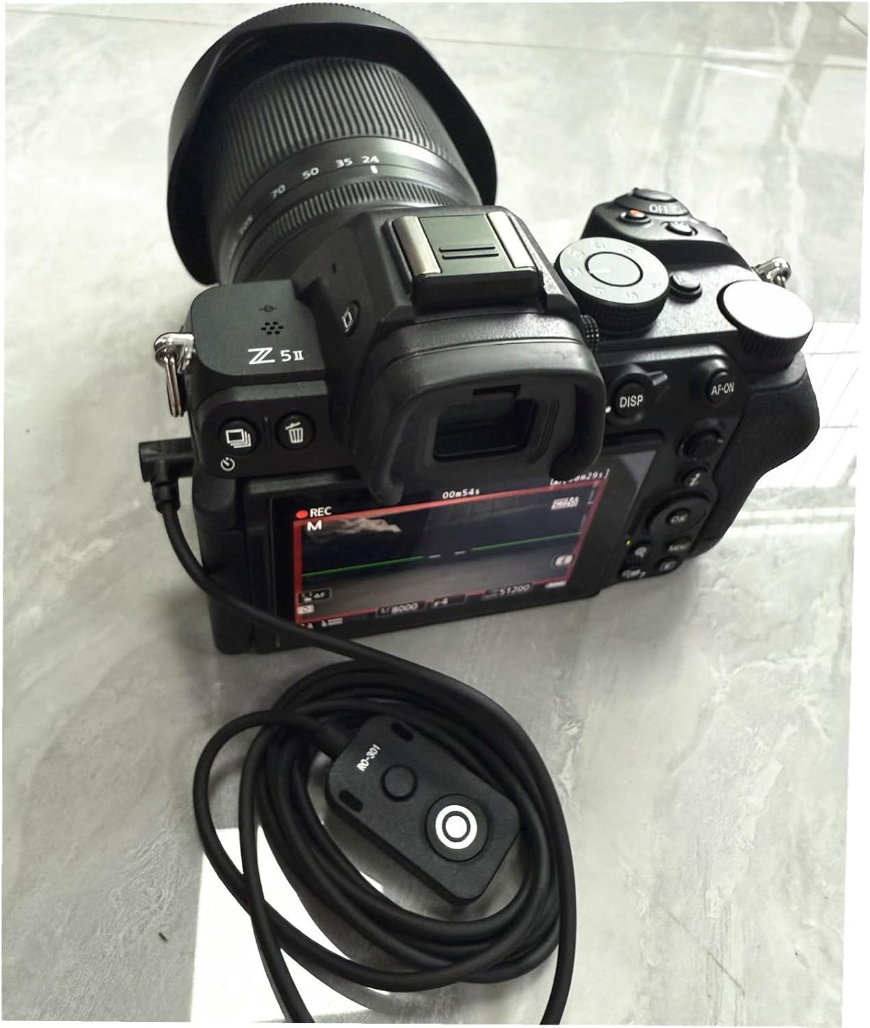 The RC301-DC3 Substitution for Nikon mc-dc3 Remote Release The 150cm/59in Small Remote Control of The Shutter Release Button Z5II/Z50 II Second-Generation Cameras z50ii /z5 ii (RC301-DC3)