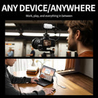 PHIXERO P20 External Portable SSD 2TB,up to 2050Mb/s,External Solid State Drives with 2 in 1 USB C Cable with LED Indicator,USB 3.2 Gen 2 Portable Hard Drive for iPhone 15/16 PRO, Mac, PC & Laptops