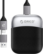 ORICO 1TB External SSD with 2 in 1 USB C & A Cable, Up to 460MB/s, Plug and Play Portable Solid State Drives, Reliable Storage for USB C Smartphone, Tablet, PC - M5PLUS