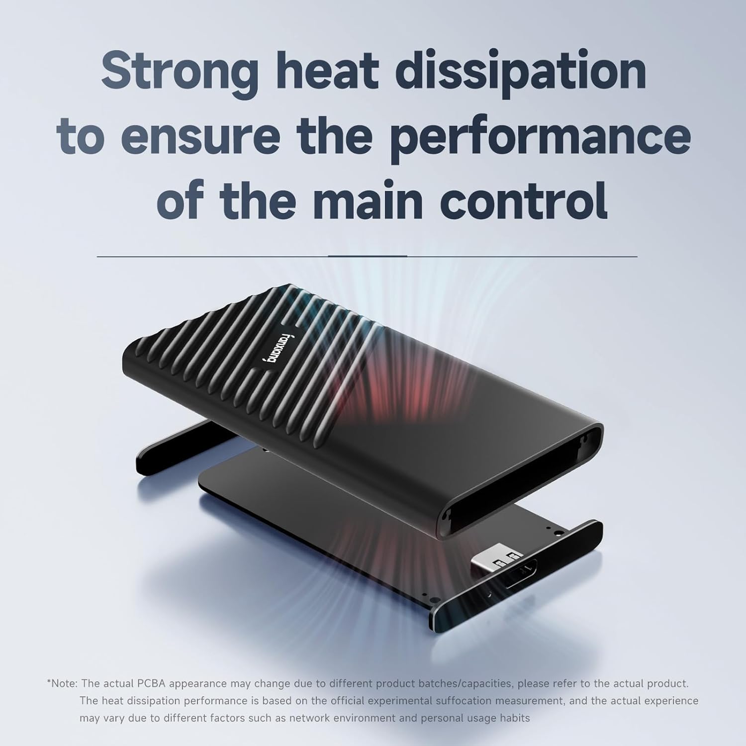 fanxiang 1TB External SSD, Portable Solid State External Hard Drive USB 3.2 Gen2x2, Up to 2000MB/s, USB-C External Storage for iPhone 15/Pro, PC, Laptop, Creators,Gaming Console - PS2000W