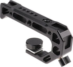 Hersmay R5 R6 Cage with Top Handle,Aluminium Alloy Camera Cage for Canon EOS R5 R6 Mirrorless Cameras, Vlogging Video Shooting Filmmaking Rig Stabilizer with 1/4" Mounting and 3/8" Arri Locating Hole