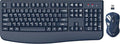 Wireless Keyboard and Mouse Combo, EDJO 2.4G Full-Sized Ergonomic Computer Keyboard with Wrist Rest and 3 Level DPI Adjustable Wireless Mouse for Windows, Mac OS Desktop/Laptop/PC(Galaxy Blue)