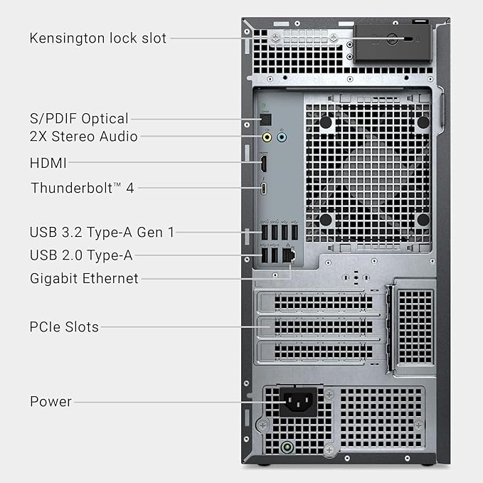 Dell Tower Plus EBT2250 Desktop Computer - Series 2 Intel Core Ultra 9 285 24-Core Processor up to 5.6 GHz, 16GB DDR5 RAM, 8TB SSD, Intel UHD Graphics 770, Windows 11 Home, Graphite - EBT 2250