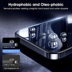 MOCOLL Anti-Blue Light Screen Protector for iPhone 15 Plus – Blue Light Blocking, HD Clarity, Scratch-Resistant, Easy Installation