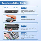MYTONER TN227 High Yield Toner Cartridge 4 Pack Compatible Replacement for Brother TN227 TN-227 TN227BK TN223 for HL-L3210CW MFC-L3750CDW MFC-L3710CW HL-L3270CDW (TN-227BK/C/M/Y High Yield, 4Pack)