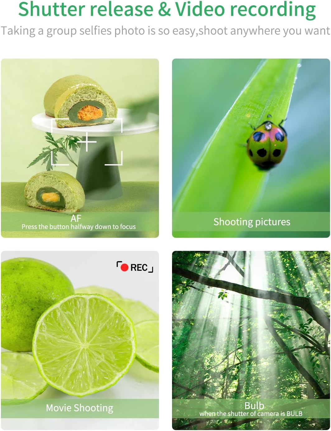 for Nikon Camera Remote Control, Hanpusen Rechargeable Wireless Shutter Release with OLED Screen for Nikon Z6 III/Zf/Z5II/Z50/Z50 II/Z fc/P1000/P1100/P950/B600/A1000/Z6 II/Z30/Z5/Z7 II, Replace ML-L7