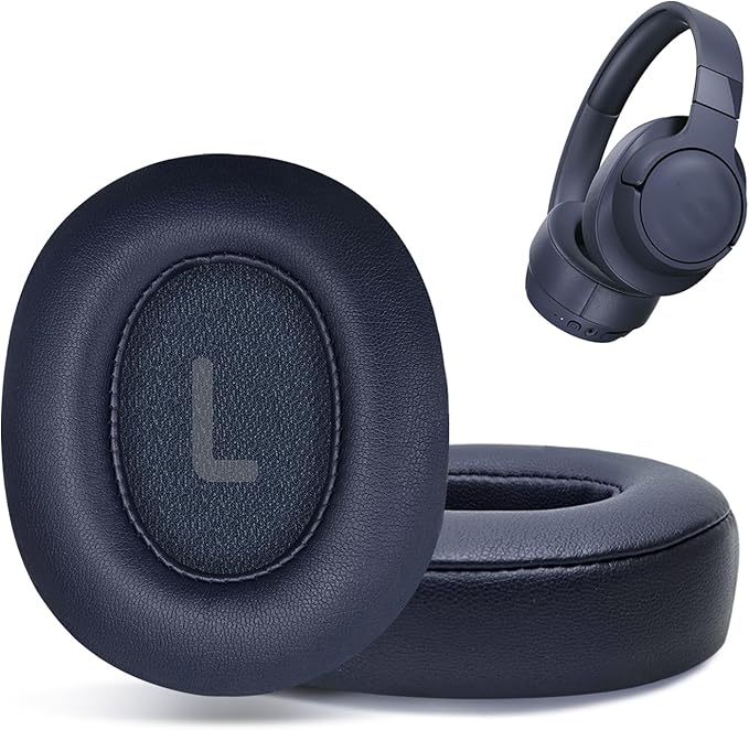 Replacement Ear Pads for JBL Tune 700(700BT)/710(710BT)/720(720BT)/750(750BT,750BTNC)/760(760NC)/770(770NC) Headphones, Headset Ear Cushions, Headset Earpads, Ear Cups Cover-Blue