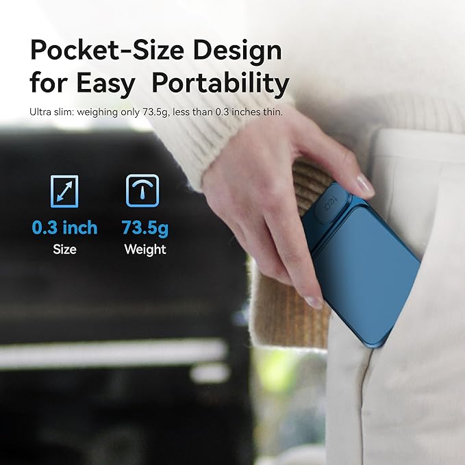 Khadas Tea Portable Headphone Bluetooth Amplifier,HiFi Hi-Res DAC USB Bluetooth 5.0, LDAC/aptX HD, PCM, DSD, MQA 32bit/384KHz ESS ES9281ACPro Qualcomm QCC5125 (Teal Blue)