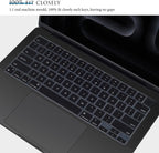 Keyboard Cover for 2024 2023 2022 2021 MacBook Pro 14 inch M4 M3 M2 M1 Pro/Max Chip A3112 A3401 A3185 A2918 A2992 A2779 A2442, MacBook Pro 16 inch A3403 A3186 A2991 A2780 A2485 Keyboard Skin