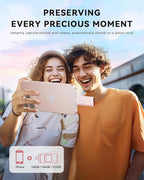 Apple MFi Certified 128GB Flash Drive for iPhone Thumb Drive Photo Stick, USB Memory Stick iPhone Flash Drive for Photos Videos, High Speed Jump Drive Compatible for iPhone/iPad/Android/PC (Pink)