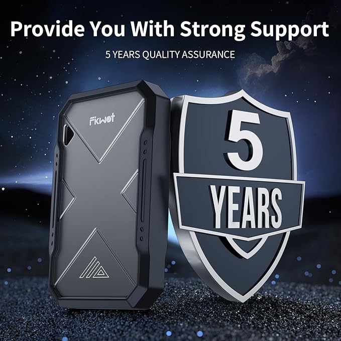 1TB Portable SSD, Up to 2050MB/s, USB 3.2 Gen2 USB-C, IP68 Water & Dust Resistant, Shockproof, External Solid State Drive for Smart TV, Cameras, iPhone 16/15, Windows, Mac and Other Devices (FP90)