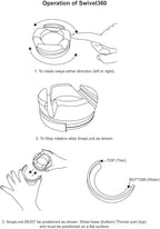 GoDonut – Phone Stand 360 Swivel – Cell Phone Holder + iPad Stand Desk Organizer - Compatible with Tablet, iPhone, Kindle & Most Smartphones – Hunter Green