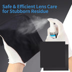 Camkix 14-in-1 Camera Lens Cleaning Kit - Includes Advanced Large Silicone Air Blower, 2in1 Lens Cleaning Pen, Dry Swabs, Cleaning Paper, 30 ML Optical Lens Spray for Mirrorless Cameras, APS-C, DSLR