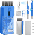 Ordilend Keyboard Cleaning Kit Laptop Cleaner, All-in-One Computer Camera Cleaning Kits Brush Tool, Multi-Function PC Electronic Cleaner for iPad iPhone Pro Earbuds Camera Monitor with Patent, SkyBlue