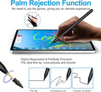 Stylus Pen for iPad 2018-2025 with Palm Rejection, Apple Pencil for Pad11th/10th/9th/8th/7th/6th Gen, iPad Pro 11/12.9 inch, New iPad Air 2025 11&13-inch(M3/2) /5th/4th/3th Gen, iPad mini 6th/5th