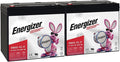 Energizer EN55-12IT - 2 Pack - 12 Volt 55 Amp Hr, Long Lasting Sealed Lead Acid AGM Rechargeable Battery Ideal for Use in Electric Scooters, Wheelchairs, Emergency Lighting, Backup Power, and More