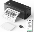 Shipping Thermal Label Printer, 4x6 Portable Label Printer, Bluetooth Label Maker for Small Business, Support iPhone,Android,Windows,Mac,Chromebook,Works with USPS, Ebay,Shopify&More, Black