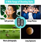 AODELAN Wireless Shutter Release for Canon T7, T7i,EOS RP, T6, 5D Mark IV, T3i, SL1, T3, 1300D,6D, T5,T2i, for Fujifilm X-T3 Replace Canon RS-60E3 and RS-80N3 Remote Switch