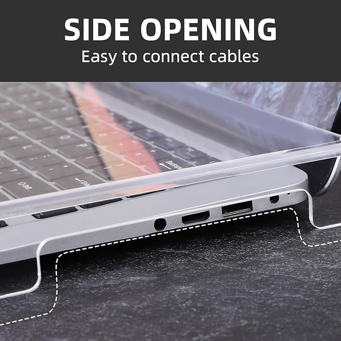 Laptop Keyboard Protector Acrylic Keyboard Cover Clear Mechanical Keyboard Dust Cover Computer Keyboard Cover Transparent Protector 14inch Clear Keyboard Protector