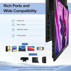 InnoView 18 Inch 260Hz Portable Gaming Monitor,2K QHD 100% DCI-P3 Portable Monitor Gameplus HDR FreeSync Laptop Monitors,Portable Screen for PC Phone Game Console