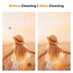 K&F Concept 6 Pack Full-Frame Sensors Cleaning Swabs, DSLR SLR Digital Camera Dry CCD CMOS Clean Swabs Compatible with Nikon Sony Canon DSLR Camera Sensor, 24mm x 20mm