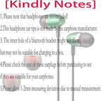 9 Pairs Earbud Tips,Silicone Replacement Earbud Tips Inner Hole 3.8mm -5.5mm, Headphone Ear Cover Fit Most in-Ear Headphones,Black Red(SML)