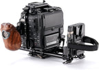 Tilta Camera Cage Compatible with Canon C80 Pro Kit - V Mount | Includes Tilta Universal 15mm LWS Baseplate, Wooden Handle, Battery Plate & More | NATO, Cold Shoe, 1/4"-20 & 3/8"-16 Threads