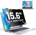 Laptop Privacy Screen 15.6 inch, 9H Hanging Privacy Screen for Laptop for 16:9, Acrylic HD Eye Protection Anti Glare Blue Light Laptop Screen Privacy Filter