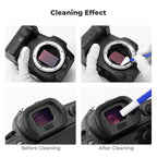 K&F Concept 2-1 24mm Full Frame Sensor Cleaning Swab & Viewfinder Cleaning Swab, DSLR SLR Digital Camera CMOS and CCD Sensor Cleaning Swab Kits for Nikon Sony Canon Camera Clean