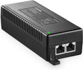 MokerLink Gigabit PoE Injector, 802.3af/at/bt 60W, 10/100/1000Mbps Ethernet, Plug & Play, Distance Up to 100 Meters (328 ft.)