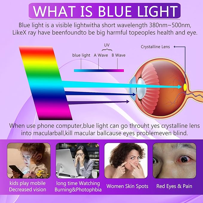 [2+2 Pack] Lesakit Anti-Blue Light Privacy Screen Protector for Samsung Galaxy S21 Ultra 6.8 inch with 2 Pack Camera Lens Protector, [Support Fingerprint ID] Anti Spy TPU Flexible Screen Protector- Purple