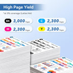 MYTONER TN227 High Yield Toner Cartridge 4 Pack Compatible Replacement for Brother TN227 TN-227 TN227BK TN223 for HL-L3210CW MFC-L3750CDW MFC-L3710CW HL-L3270CDW (TN-227BK/C/M/Y High Yield, 4Pack)