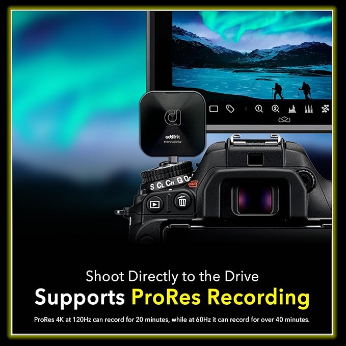 Addlink P30 2TB Magnetic Portable SSD, USB4 4000MB/s Compatible with Thunderbolt 4, ProRes 4K 120fps, PS5/PS4, MagSafe, Aluminum, for iPhone, PC, Mac, Android