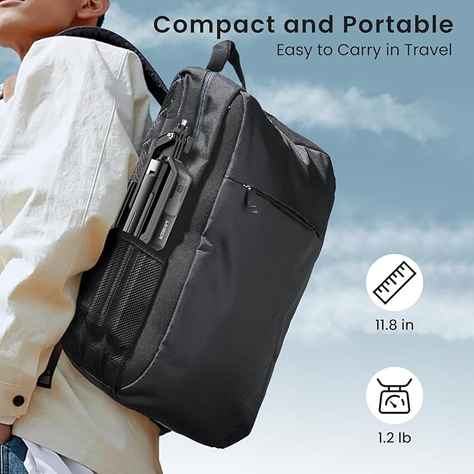 71" Phone Tripod Selfie Stick with Wireless Remote & 2 Fill Lights, Extendable Phone Stick for iPhone, Android, Camera & GoPro, S30 Portable Travel Tripod for Vlogging, Live Streaming(Black)