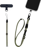 Cell Phone Strap Adjustable Wrist Strap Crossbody Cellphone Holder Extra Long Phone Lanyard Wrist Lanyard (Army Green)