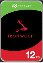 Seagate IronWolf 12TB NAS Internal Hard Drive HDD – CMR 3.5 Inch SATA 6Gb/s 7200 RPM 256MB Cache for RAID Network Attached Storage (ST12000VNZ008/ST12000VN0008)
