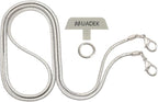 Snake Chain Phone Strap Universal phone lanyard phone strap connector (Snake-Chain（Silver color） F6)