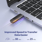 256GB USB C Flash Drive Dual USB 3.0 Flash Drive Type C + USB A Portable Type-C Flash Drive 2-in-1 USB-C Thumb Drive for Smartphone Tablet Computer Mac iPhone 15