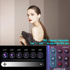 AODELAN Remote Control Camcorder Wireless Zoom Controller with LANC or 2.5mm Remote Jack for Sony and Canon, Zoom Focus IRIS Recording Playback Compatible with Canon XA50 XA55 XF405 G70 G60 /Sony NX8