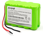 (2-Pack) 12V NiMH Battery Pack AA2000mAh, 10-Cell Rechargeable Replacement for RC Models, LED Kits, Medical Equipment, DIY Projects