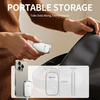 PHIXERO P20 External Portable SSD 2TB,up to 2050Mb/s,External Solid State Drives with 2 in 1 USB C Cable with LED Indicator,USB 3.2 Gen 2 Portable Hard Drive for iPhone 15/16 PRO, Mac, PC & Laptops