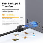 UGREEN NASync DH2300 2-Bay Desktop NAS, Support Capacity 60TB (Diskless), Remote Access, AI Photo Album, Beginner Friendly System, 4GB LPDDR4X RAM,1GbE, 4K HDMI, Network Attached Storage(Diskless)