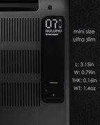 Aulumu G07 Pop Up Leg Stands Laptop, Super Portable Cooling Laptop Stand, Ergonomic Laptop Riser Lift for Desk for MacBook, All Laptops, Tablets, 8-20'', Black