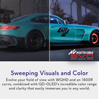 Alienware 34 240Hz QD-OLED Curved Gaming Monitor - AW3425DW - 34.2-inch WQHD (3440 x 1440) 240Hz 0.03ms Display, 1800R Curve, AMD FreeSync Premium Pro, VESA AdaptiveSync, VESA DisplayHDR TrueBlack 400