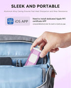 Apple MFi Certified 256GB Flash Drive for iPhone Thumb Drive Photo Stick, USB Memory Stick iPhone Flash Drive for Photos Videos, High Speed Jump Drive Compatible for iPhone/iPad/Android/PC (Purple)