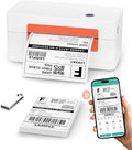 Bluetooth Thermal Label Printer, Wireless 4x6 Shipping Label Printer for Small Business & Shipping Package Compatible with Android, iOS, Windows & Mac, Used for Amazon, Ebay, Shopify, USPS Etc
