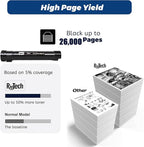 006R01513 Toner Cartridge Replacement for Xerox WorkCentre 7525 7530 7535 7545 7556 7830 7835 7845 7855 - Extra High Capacity Up to 26,000 Pages,1 Pack,with Upgraded Chip,No Fading,No Streak